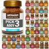 Beanies Flavoured Instant Coffee PICK ANY 3 Jars (50g) from 50+ Flavours (Blends, Barista, Decaf) Inc. Turkish Delight, Chocolate Orange, Chai Latte, Cookie Dough, Hazelnut, Caramel, Vanilla and More! view 1