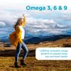 Healthspan Super Strength Omega 3, 6 & 9 1,200mg (90 Capsules) | Brain, Eye & Heart Health | Omega 3, 6 & 9 Fatty Acids | Premium Fish, Borage & Extra-Virgin Olive Oils | Sustainably Sourced view 3