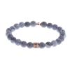 KnSam Pearl Bracelets Healing Reiki Cube Adjustable Yoga Sport Meditation Lucky Surfer Bracelet Unisex Dark Blue view 1