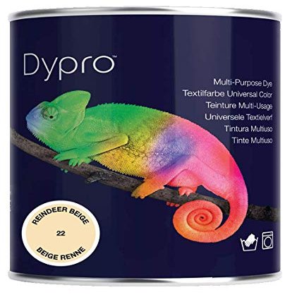 Dypro Multi Purpose Hand & Machine Fabric Dye 500g Tin (Reindeer Beige)