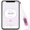 Digital Basal Body Thermometer Fertility Monitor Record BBT Manually, Draw BBT Chart Pinpoint Ovulation Day, High Accuracy Perfect Companion for Ovulation (Pink) view 1