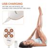 2019 Upgraded Electric Painless Razor Shaver Women 3 in 1 Wet Dry Underarm Trimmer Leg Shaver Hair Remover USB Rechargeable 5 Head Shaving Waterproof Cordless for Face, Body, Underarms Leg and Bikini view 4