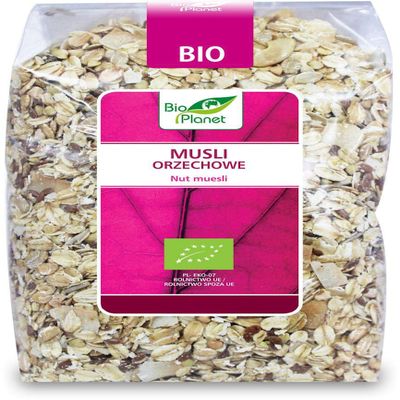 NUT MUESLI BIO 600 g - BIO PLANET
