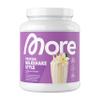 More Protein Whey Casein Protein Powder, Vanilla Ice Cream, 600 g, 1.32 lbs, 20 Servings - with Lactase view 1