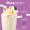 More Protein Whey Casein Protein Powder, Vanilla Ice Cream, 600 g, 1.32 lbs, 20 Servings - with Lactase view 2