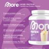 More Protein Whey Casein Protein Powder, Vanilla Ice Cream, 600 g, 1.32 lbs, 20 Servings - with Lactase view 3