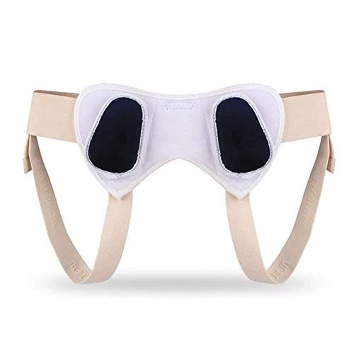 2-Pcs Inguinal Hernia Belt with Two Removable Compression Pads Groin - Truss Belt for Surgery Recovery & Physiotherapy of Hernias,L