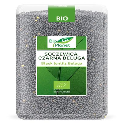 Beluga Black Lentil BIO 1 kg - BIO PLANET
