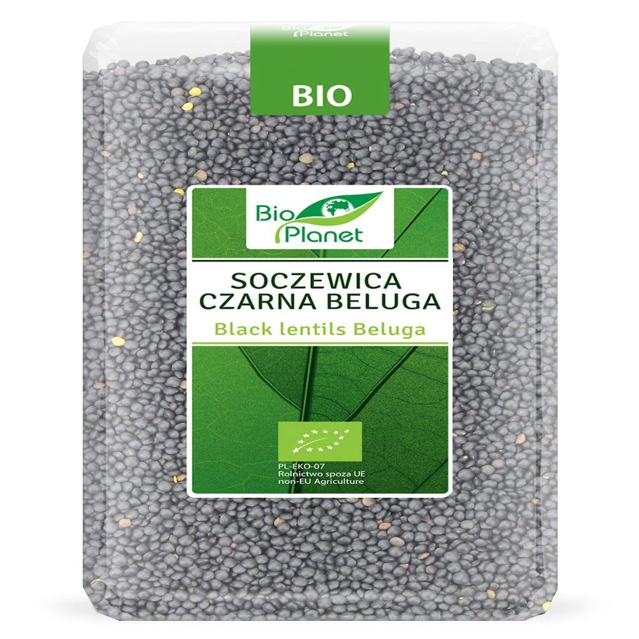 Beluga Black Lentil BIO 1 kg - BIO PLANET