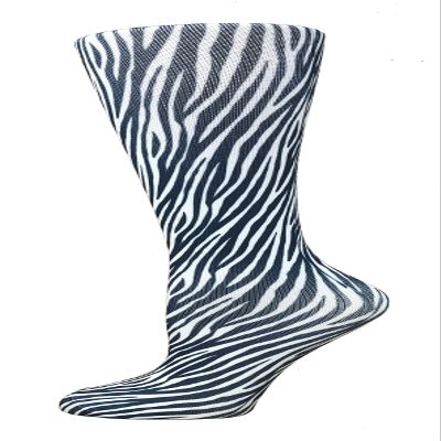 10-18 mmHg Compression Socks Zebra