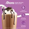 More Protein Whey Casein Protein Powder, Iced Coffee, 600 g, 1.32 lbs, 20 Servings - with Lactase view 2