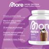 More Protein Whey Casein Protein Powder, Iced Coffee, 600 g, 1.32 lbs, 20 Servings - with Lactase view 3