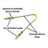 100% Brass Tongue Cleaner with Brass Pipe Handles, Rustproof Brass Tongue Scrapper for Bad Breath Removal, New Design view 4