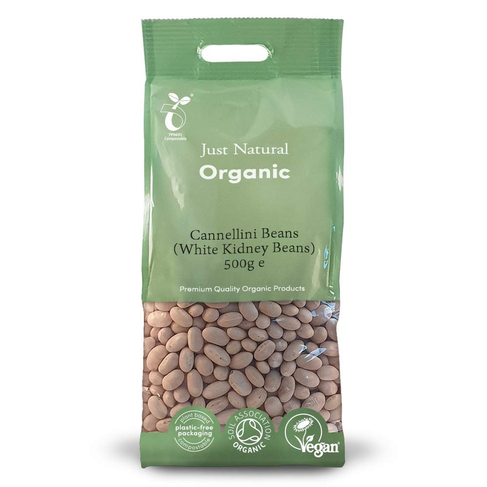 Organic Cannellini Beans (White Kidney Beans) 500g