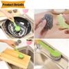 18 PCS Stainless Steel Sponges Scrubbers Cleaning Ball Utensil Scrubber Metal Scrubber Scouring Pads Ball for Pot Pan Dish Wash Cleaning for Removing Rust Dirty Cookware Cleaner with Handle (18 Pack) view 2