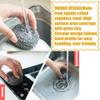 18 PCS Stainless Steel Sponges Scrubbers Cleaning Ball Utensil Scrubber Metal Scrubber Scouring Pads Ball for Pot Pan Dish Wash Cleaning for Removing Rust Dirty Cookware Cleaner with Handle (18 Pack) view 4