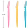 48 Pieces Facial Eyebrow Trimmer Shaper Shaver with Precision Cover view 2
