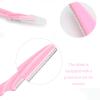 48 Pieces Facial Eyebrow Trimmer Shaper Shaver with Precision Cover view 3