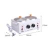 Double Furnace Wax Machine Multi-Function Temperature Control Hair Removal Wax Treatment Machine Wax Bean Hair Removal Wax Treatment Machine Hand Foot Facial Body Care view 3