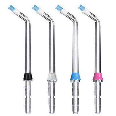 ZCOINS High Pressure Replacement Plaque Seeker Tips for Waterpik WP-100 WP-250 WP-400 WP-660, Nozzle Accessories, Replacement Parts (4 Pieces)