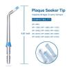 ZCOINS High Pressure Replacement Plaque Seeker Tips for Waterpik WP-100 WP-250 WP-400 WP-660, Nozzle Accessories, Replacement Parts (4 Pieces) view 2