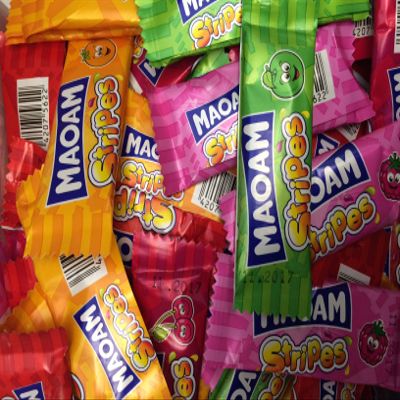 100 x Haribo Maoam Stripes by Diamond Sweets - Choose Your Own Flavour !! (Random Mix)