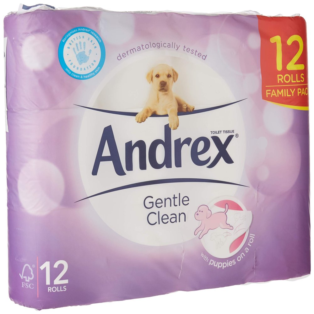 Andrex Gentle Care Toilet Roll, 100 g