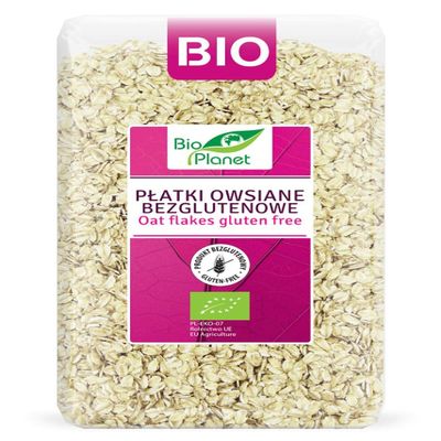 Oat Flakes Gluten-Free BIO 600 g - BIO PLANET