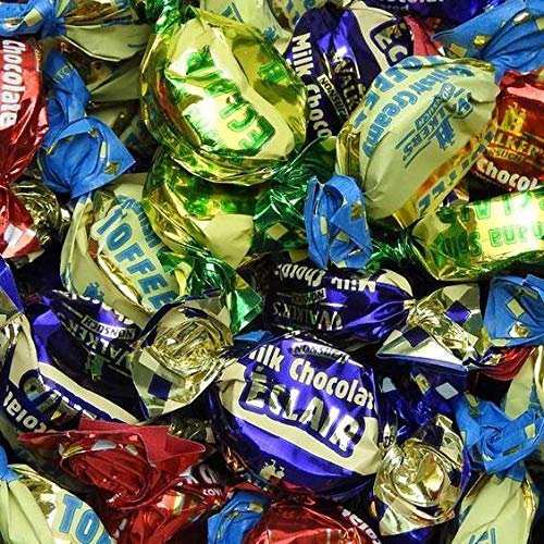 Walkers Nonsuch Sweets - Assorted Toffees & Eclairs - Wedding / Party Bag 200g