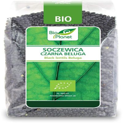 Black Beluga Lentils BIO 400 g - BIO PLANET