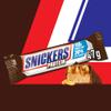 Snickers Chocolate Protein Bars, Peanut Butter, Caramel & Milk Chocolate Bulk Box, 18 x 47g, Ideal for Gift, Snacks or Hamper view 4