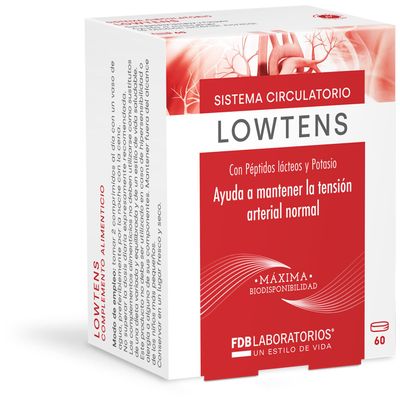 Fdb Lowtens Lactic Peptides 60 Tablets - 1 Unit
