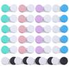 25 Pack Contact Lens Cases Portable Contact Lens Container Contact Lens Soaking Storage Case with L and R Caps, 5 Colors view 1