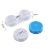 25 Pack Contact Lens Cases Portable Contact Lens Container Contact Lens Soaking Storage Case with L and R Caps, 5 Colors view 2