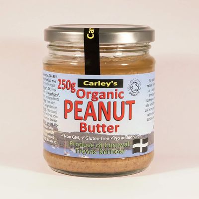 Carley's Organic Peanut Butter Crunchy Roasted 250g
