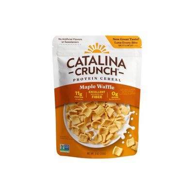 Keto Mapple Waffle Cereals | Low Carb and Gluten Free | Catalina Crunch | 255g