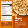 Keto Mapple Waffle Cereals | Low Carb and Gluten Free | Catalina Crunch | 255g view 2