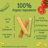 Organix Melty Organic Veggie Sticks, 7+ Months, Baby Snack, Multipack, 4 x 15 g Bags Per Pack (3 Packs Total) view 3