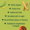 Organix Melty Organic Veggie Sticks, 7+ Months, Baby Snack, Multipack, 4 x 15 g Bags Per Pack (3 Packs Total) view 4