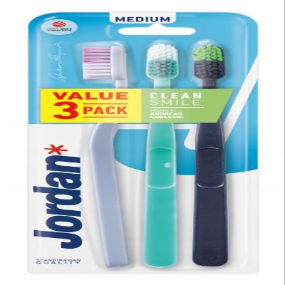 Cepllo Dientes Clean Smile Pack of 3 Medium