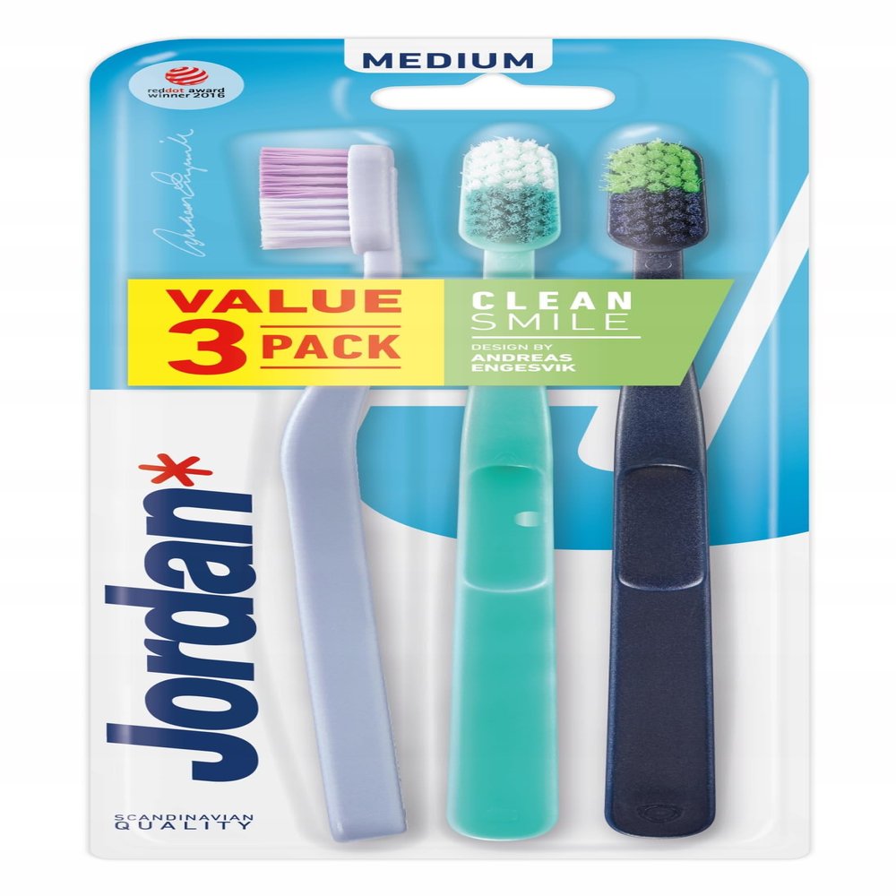 Cepllo Dientes Clean Smile Pack of 3 Medium