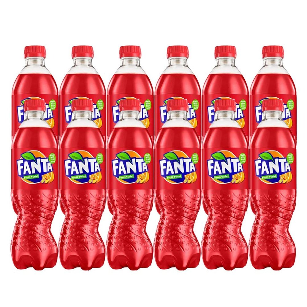 Fanta Fruit Twist 12 x 500ml Plastic Bottles