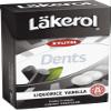 12 Boxes x 85g of Lkerol Dents Liquorice Vanilla - Original - Swedish - Sugar Free - Xylitol - Pastilles - Lozenges - Dragees - Drops - Candies - Sweet view 1