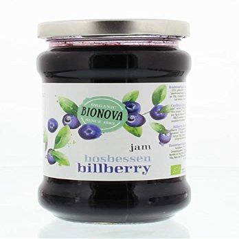 Bionova Bilberry Jam - organic 1 X 340G