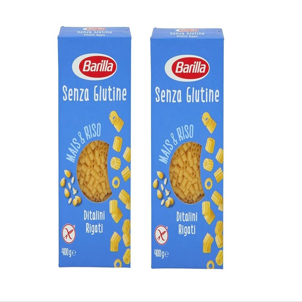 2X Barilla Ditalini rigati 400g Senza Glutine Gluten Free Pasta Pasta Health Food