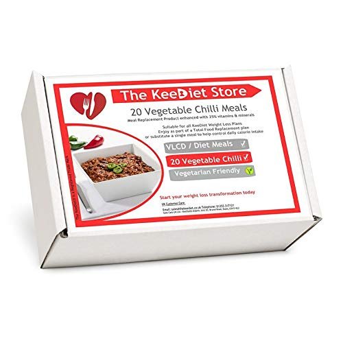 20 Vegetable Chilli Meal Replacements VLCD Diet Meals by KeeDiet