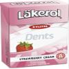 12 Boxes x 85g of Lkerol Dents Strawberry Cream - Original - Swedish - Sugar Free - Xylitol - Pastilles - Lozenges - Dragees - Drops - Candies - Sweet view 1