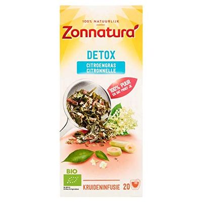 Zonnatura Detox Lemongrass, 20 Piece, 20 Units