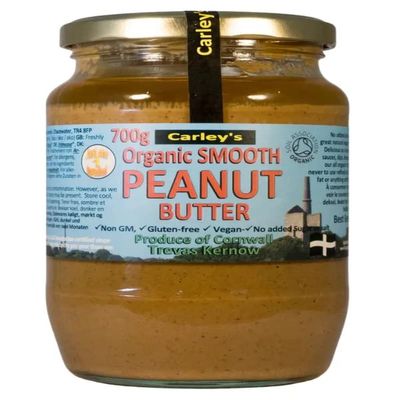 Carleys Org Peanut Butter Smooth 700g
