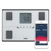 TANITA BC-401 Smart Scales for Body Weight and Fat | Compact Body Composition Scales with Bluetooth App | Family Digital Bathroom Scales for Fitness Tracking, BMR & Metabolic Age  White view 1